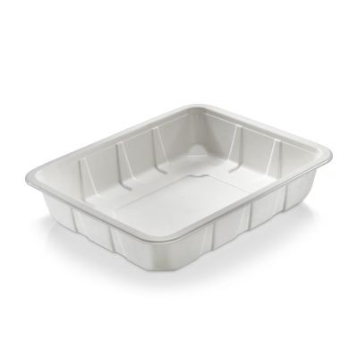 SR-fiber - Bakke 1/2 gastro, 325x265x65mm, 3945 ml bio coated - 240 stk krt