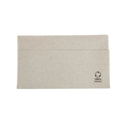 Serviet i papir 1lags natur, 330x330mm 1/8 fals - 48x100 / 4.800 stk krt
