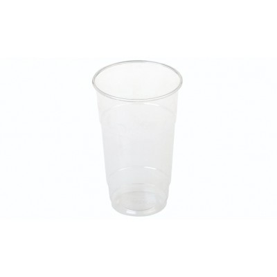 PLA, Glas transparent 2.5/3dl, Ø76mm - 1000 stk krt*