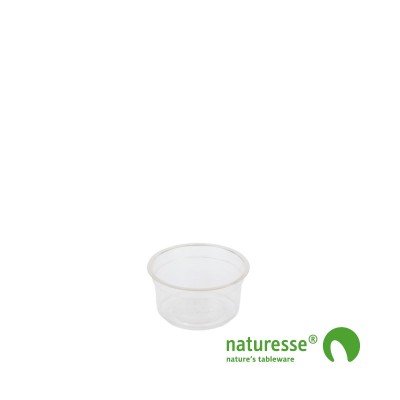 Bæger i PLA 120ml/4oz "Souffle" Ø76x45mm - 50 stk pk