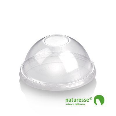 PLA låg dome uden hul, Ø 96mm - 50 stk pk