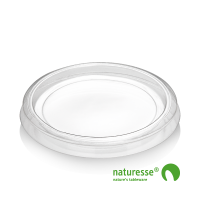 Bæger i PLA 120ml "Dressing" Låg til Ø70mm - 100 stk pk