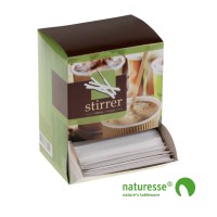 Rørepind i træ - ubehandlet, 114mm i BOX, FSC 100% - 1.000 stk pk *