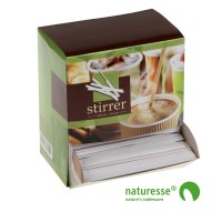 Rørepind i træ - ubehandlet, 140mm i BOX, FSC 100% - 1.000 stk pk *