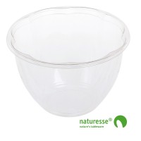 Skål 1.400ml i klar PLA - 600 stk krt