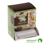 Rørepind i træ - ubehandlet, 190mm i BOX, FSC 100% - 1.000 stk pk *