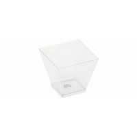 PLA - KOVA dessert glas, 60ml, 50x50x45mm - 50 stk pk*