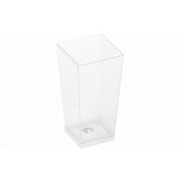 PLA - KOVA dessert glas, 100ml, 40x40x82mm - 25 stk pk