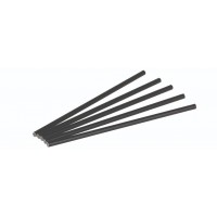 Pap, Sugerør 6x200mm, sort, FSC MIX - 250 stk pk