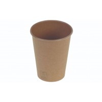 Kaffebæger 3dl/12oz, Ø90mm, brun kraft, FSC MIX - 1000 stk krt*