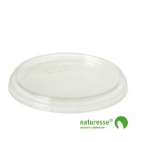 Skål 700ml i klar PLA - låg - 50 stk pk