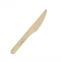 Træ, Kniv 16.5cm - Promotion design, FSC 100% - 100 stk pk*